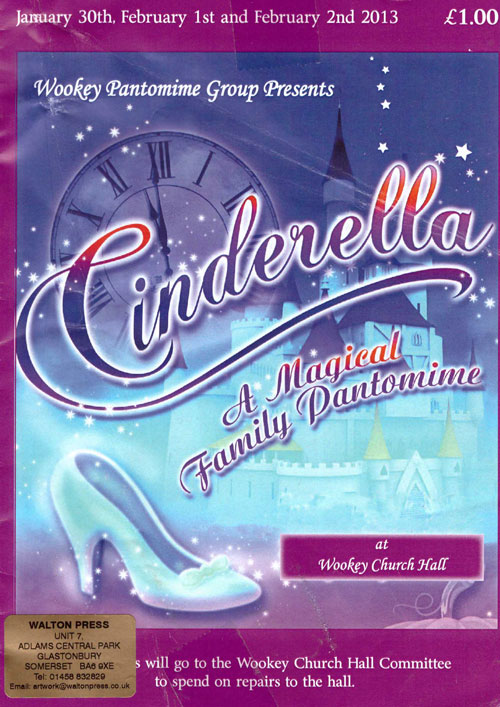 Wookey Theatre Group presents Cinderella